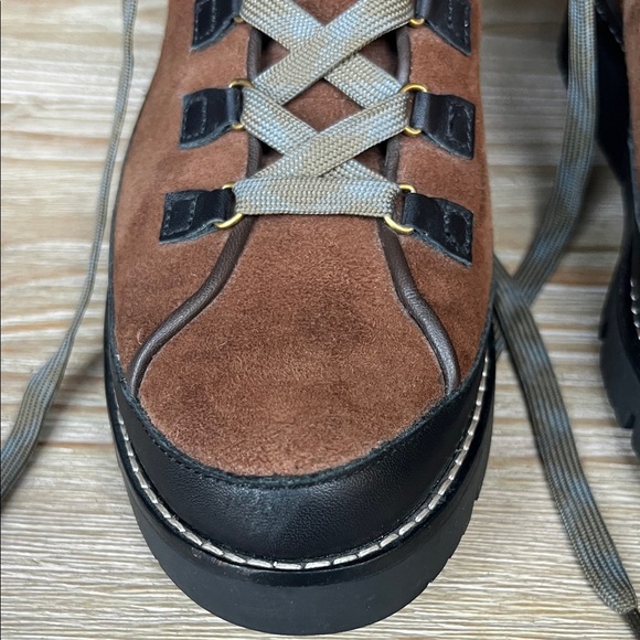 J. Crew Women’s Suede and Leather Lace-Up Boots - Picture 4 of 13